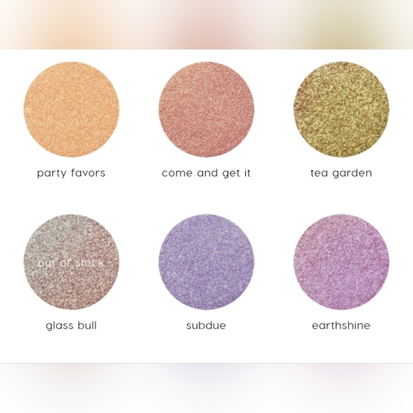 ColourPop Magnetic Makeup Palette W/ 9 Pressed Glitter & Matte Shadows EUC - Picture 2 of 7